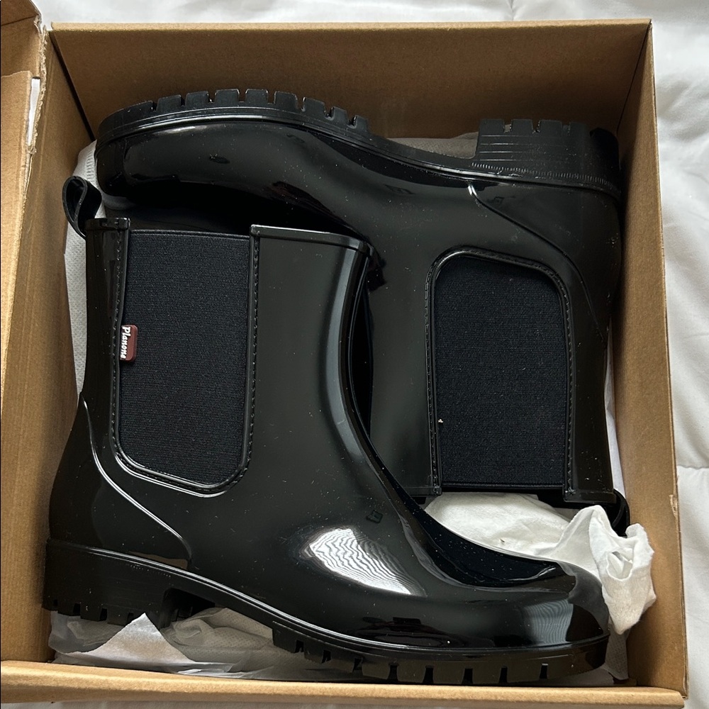 Macy's Black Winter & Rain Boots